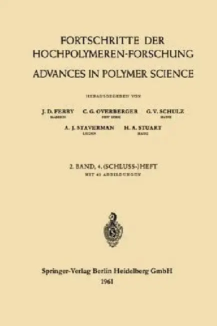 Cover of Advances in Polymer Science / Fortschritte Der Hochpolymeren-Forschung