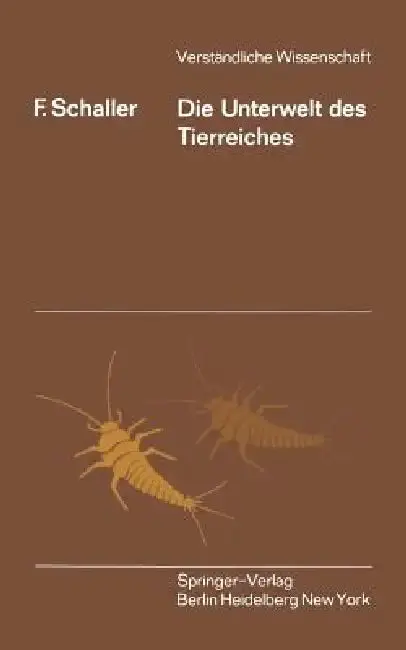 Cover of Die Unterwelt Des Tierreiches