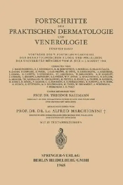 Cover of Fortschritte Der Praktischen Dermatologie Und Venerologie