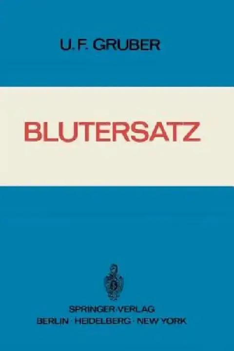 Cover of Blutersatz