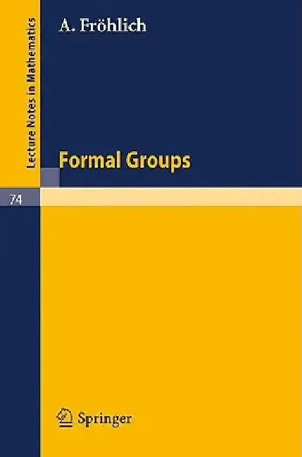 Cover of Formal Groups