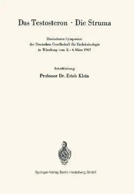Cover of Das Testosteron - Die Struma