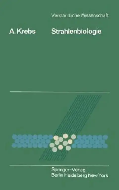 Cover of Strahlenbiologie