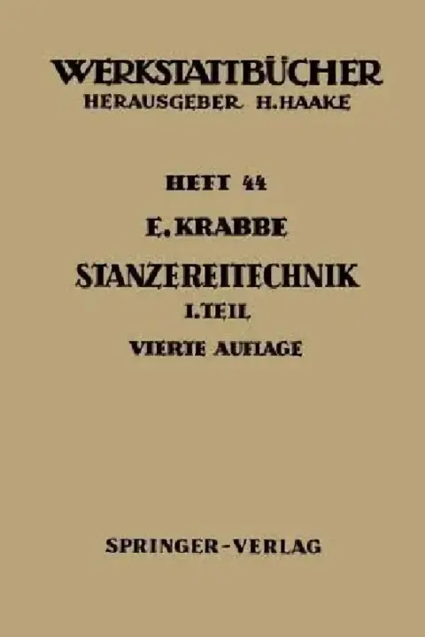 Cover of Stanzereitechnik