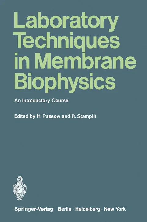 Cover of Laboratory Techniques in Membrane Biophysics