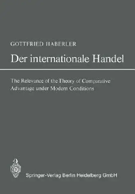 Cover of Der Internationale Handel