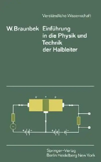 Cover of Einführung in Die Physik Und Technik Der Halbleiter