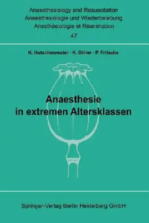 Cover of Anaesthesie in Extremen Altersklassen