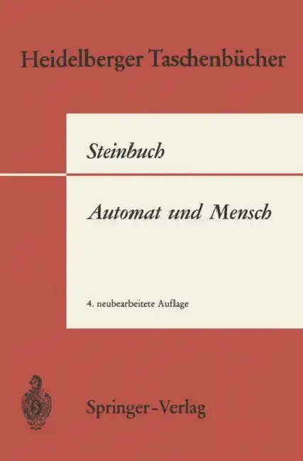 Cover of Automat Und Mensch
