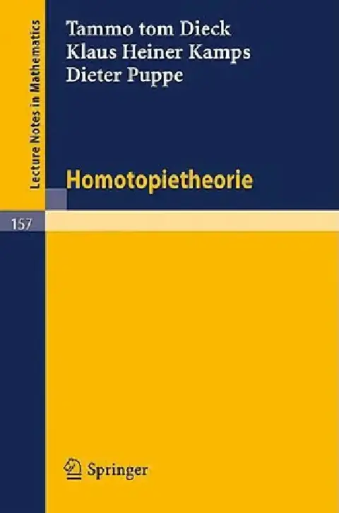 Cover of Homotopietheorie
