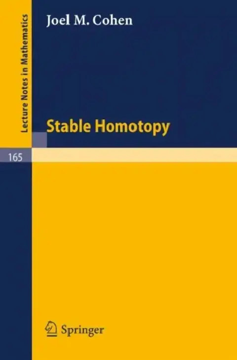 Cover of Stable Homotopy