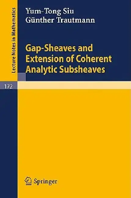 Cover of Gap-Sheaves and Extension of Coherent Analytic Subsheaves