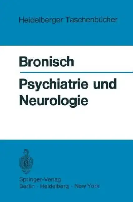 Cover of Psychiatrie Und Neurologie