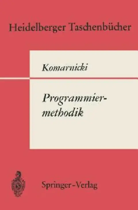 Cover of Programmiermethodik