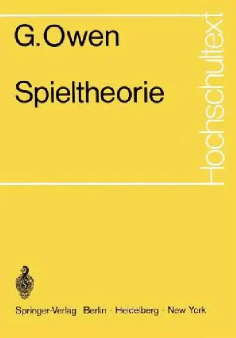 Cover of Spieltheorie