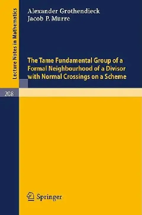 Cover of The Tame Fundamental Group of a Formal Neighbourhood of a Divisor with Normal Crossings on a Scheme