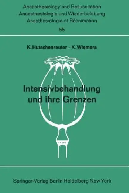 Cover of Intensivbehandlung Und Ihre Grenzen