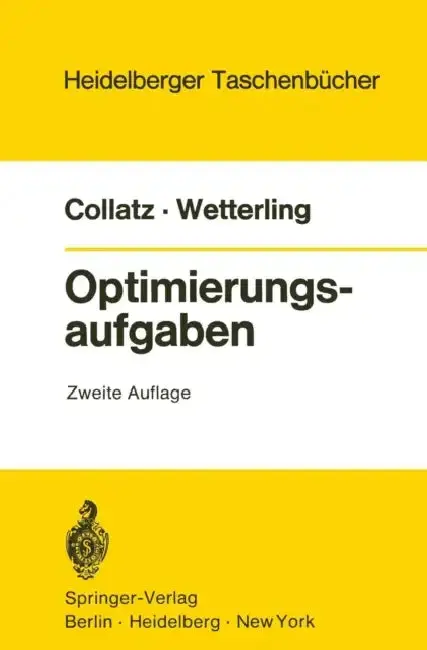 Cover of Optimierungsaufgaben