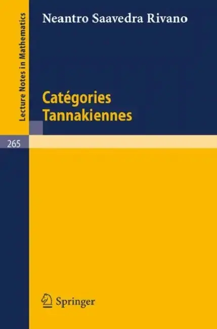 Cover of Categories Tannakiennes