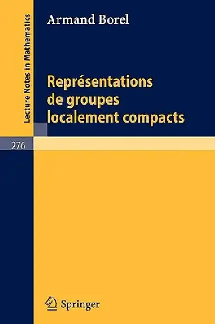 Cover of Representations de Groupes Localement Compacts