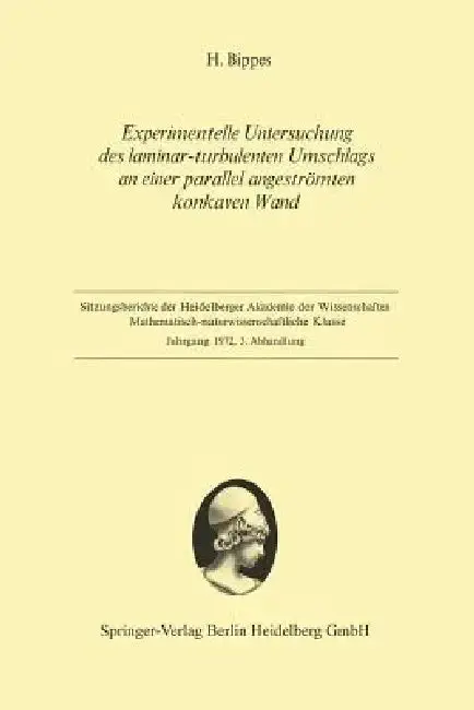 Cover of Experimentelle Untersuchung Des Laminar-Turbulenten Umschlags an Einer Parallel Angeströmten Konkaven Wand