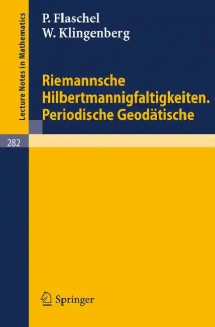 Cover of Riemannsche Hilbertmannigfaltigkeiten. Periodische Geodätische