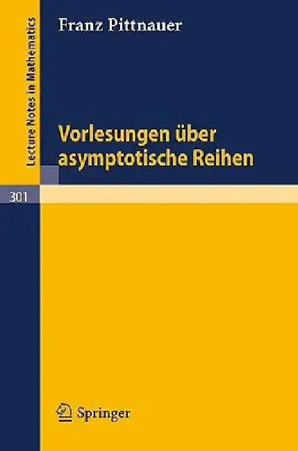 Cover of Vorlesungen Über Asymptotische Reihen