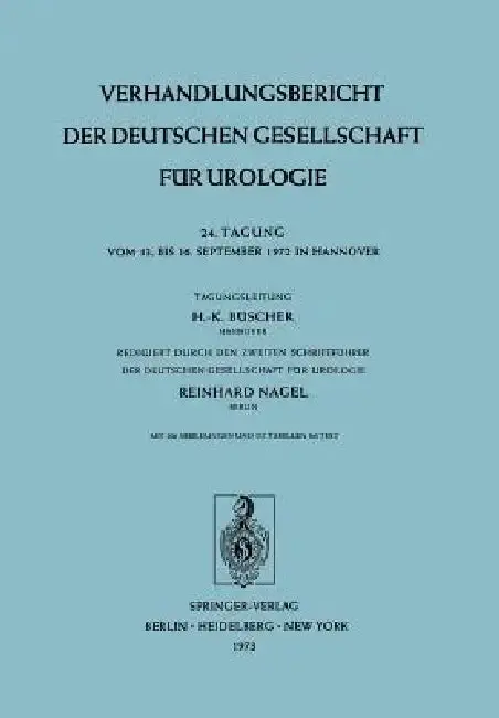Cover of 24. Tagung Vom 13. Bis 16. September 1972 in Hannover