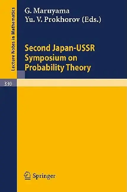 Cover of Proceedings of the Second Japan-USSR Symposium on Probability Theory