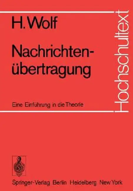 Cover of Nachrichtenübertragung