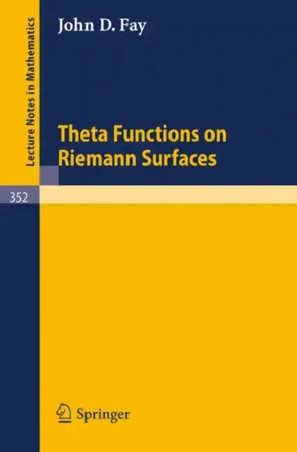 Cover of Theta Functions on Riemann Surfaces