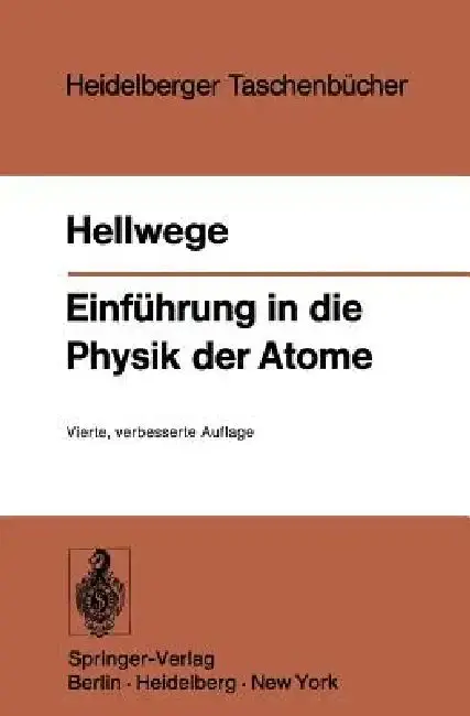 Cover of Einführung in Die Physik Der Atome