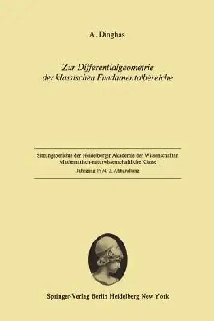 Cover of Zur Differentialgeometrie Der Klassischen Fundamentalbereiche