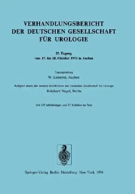 Cover of Tagung Vom 17. Bis 20. Oktober 1973 in Aachen