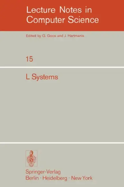 Cover of L Systems