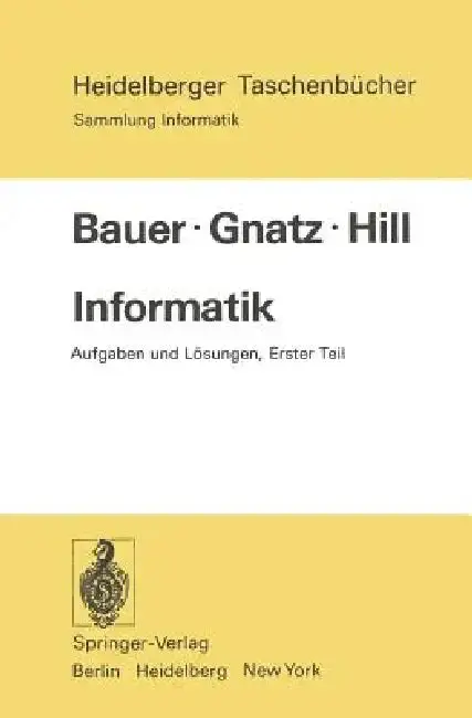 Cover of Informatik