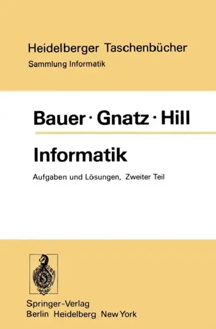 Cover of Informatik