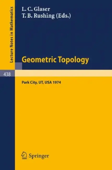Cover of Geometric Topology