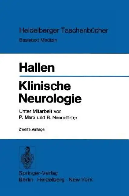 Cover of Klinische Neurologie