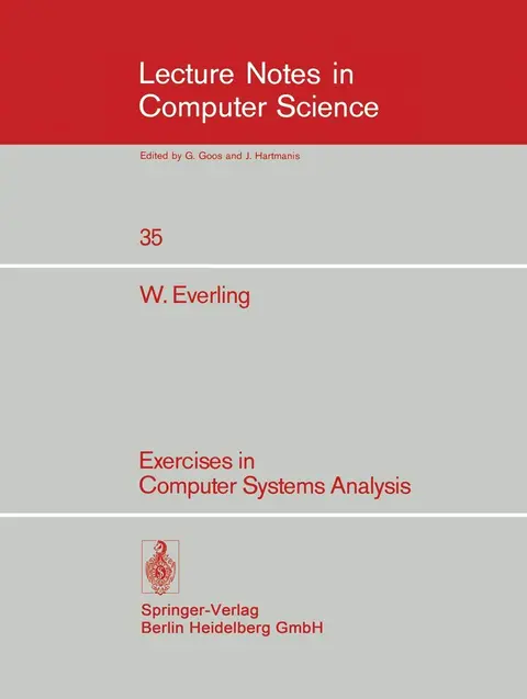 Cover of Exercises in Computer Systems Analysis