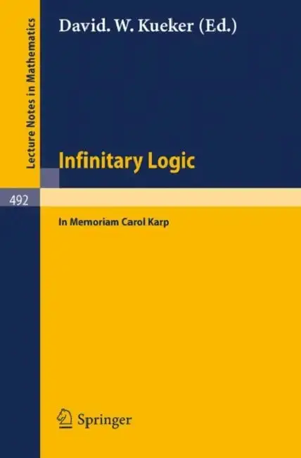 Cover of Infinitary Logic