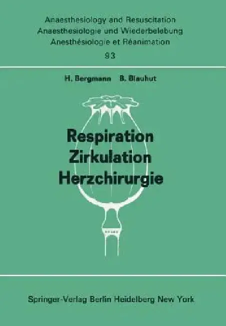 Cover of Respiration Zirkulation Herzchirurgie