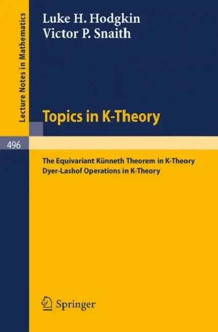 Cover of Topics in K-Theory