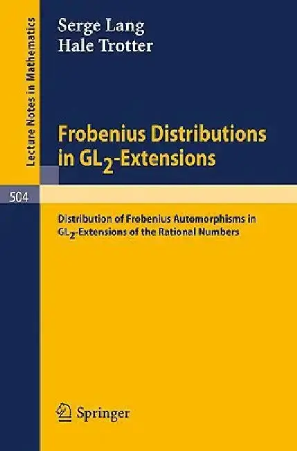 Cover of Frobenius Distributions in Gl2-Extensions