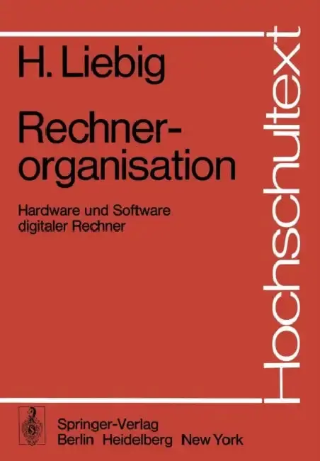 Cover of Rechnerorganisation