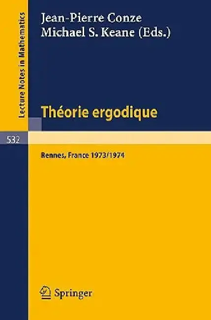Cover of Theorie Ergodique