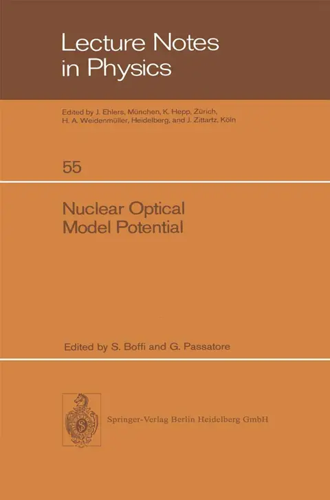 Cover of Nuclear Optical Model Potential