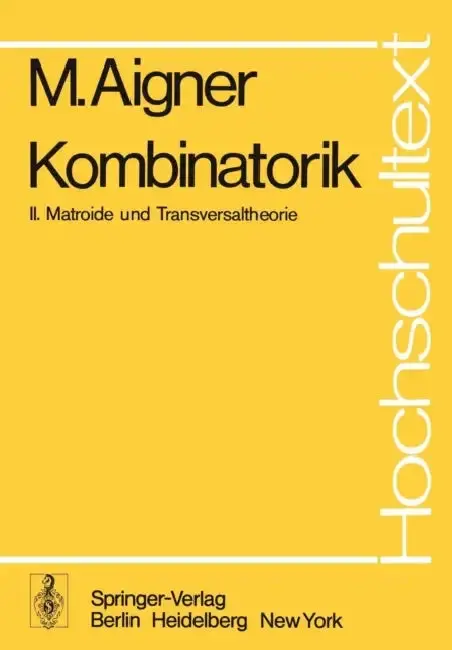 Cover of Kombinatorik