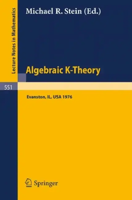 Cover of Algebraic K-Theory