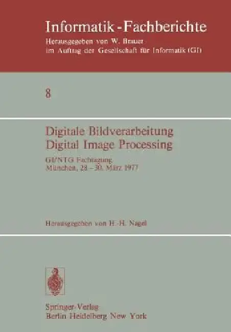Cover of Digitale Bildverarbeitung Digital Image Processing